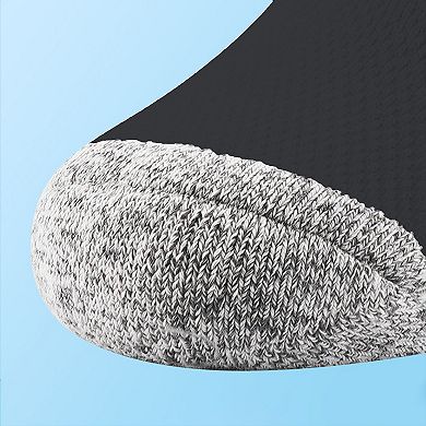 Men's Crew Athletic Socks 6pk with Accents