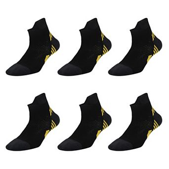 Men's 6 pk Sports Athletic Ankle Socks