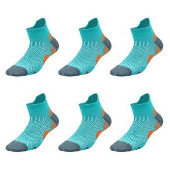 Men's 6 pk Sports Athletic Ankle Socks