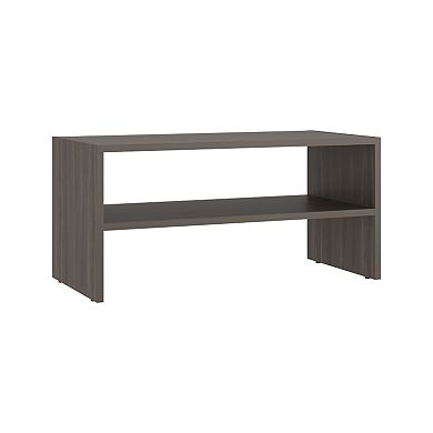 Silpa Small Shoe Rack with Three Open Shelves, Compact Modern Shoe Organizer for Entryway or Closet.