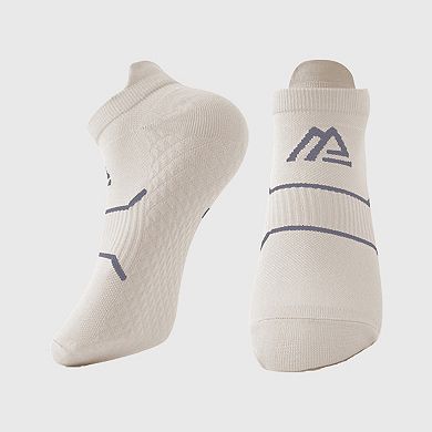 Men's Athletic Ankle Socks 6pk with Geometric Design