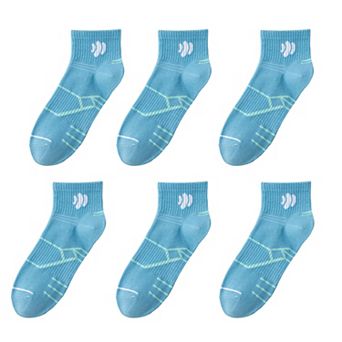 Men's Breathable Athletic Ankle Socks 6 pk