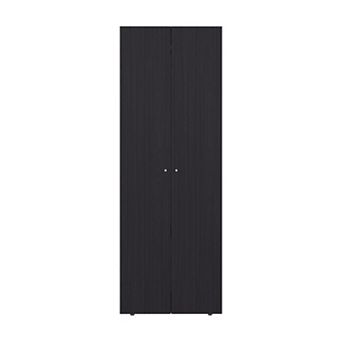 Home 2 Doors Closet System Armoire, Hanging Rod and Storage Shelf, Modern Armoire.