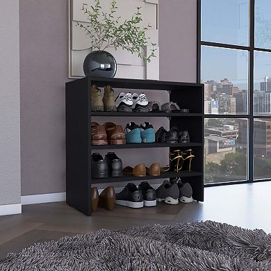 Basic 23" Wide 2-Tier Shelf Stackable Shoe Rack