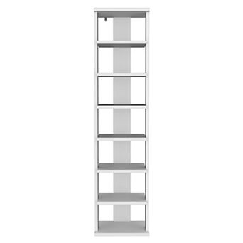 Odesto 48.7" Tall 8 tier Vertical Shoe Rack, Narrow Shoe Tower For 8 Pairs, Entryway.