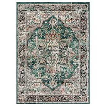 Luxe Weavers Moroccan Floral Area Rug