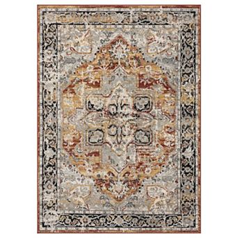 Luxe Weavers Moroccan Floral Area Rug