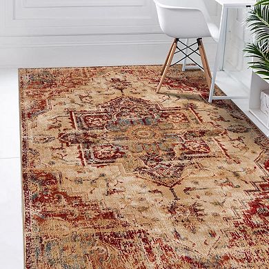 Luxe Weavers Vintage Moroccan Indoor Area Rug