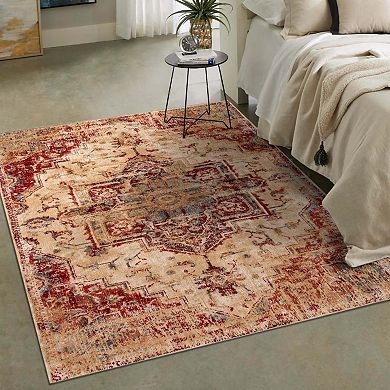 Luxe Weavers Vintage Moroccan Indoor Area Rug