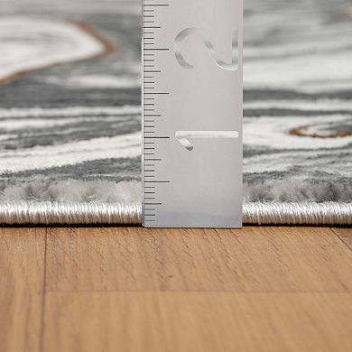 Luxe Weavers Marble Abstract Pattern Area Rug