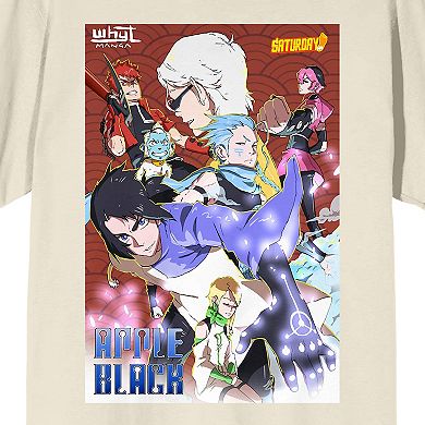 Men's Apple Black Graphic Tee