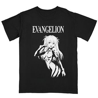 Men's Neon Genesis Evangelion Asuka Graphic Tee