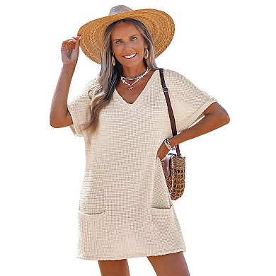 Women's Cupshe Cover-Up Mini Dress