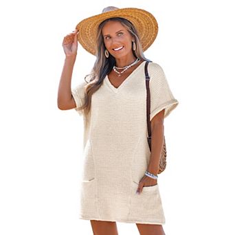 Women's Cupshe Cover-Up Mini Dress