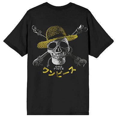 Men's One Piece Skull & Crossbones Graphic Tee