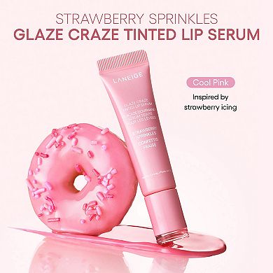 Glaze Craze Donut Delight Hydrating Tinted Lip Serum Duo