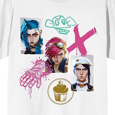 Men's Arcane Graffiti Art & Portraits Graphic Tee