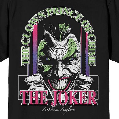 Men's Batman The Joker Graphic Short Sleeve T-Shirt