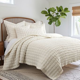 Levtex Home Whisper Cream Quilt Set