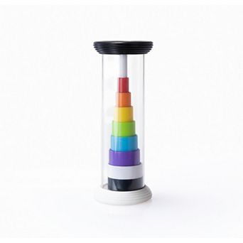Fat Brain Toys Flipty Stacking Rainbow Tower Toy