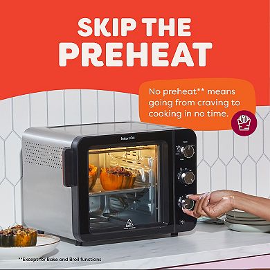 Instant Pot 4-Slice InstantHeat 7-in-1 Air Fryer Toaster Oven
