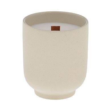 Miryana White Tea & Ginger 10 oz. Wood Wick Candle