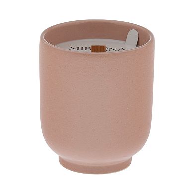 Miryana Rose Water & Santal 10 oz. Wood Wick Candle
