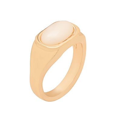 LC Lauren Conrad Cabochon Statement Ring