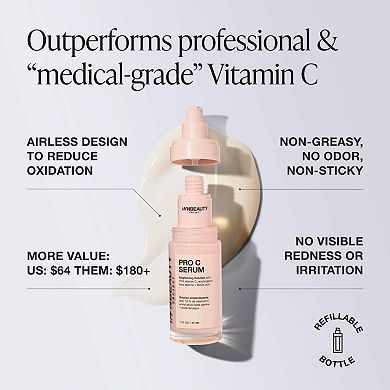 Pro C Serum Brightening Solution with 15% Vitamin C + Ferulic Acid