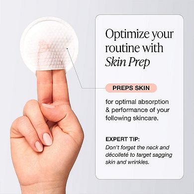 Skin Prep Brightening & Exfoliating Pads with Glycolic Acid