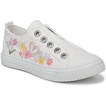 Blowfish Malibu All Play-K Girls Slip-On Shoes Floral Design