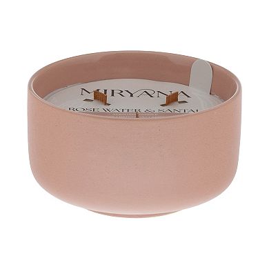 Miryana Rose Water Santal Three-Wick Candle