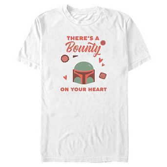 Big & Tall Star Wars There's A Bounty On Your Heart Graphic Tee