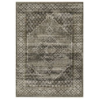 StyleHaven Chadwick Traditional Faded Center Medallion Area Rug