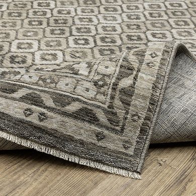 StyleHaven Chadwick Traditional Faded Diamond Area Rug
