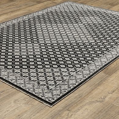 StyleHaven Chadwick Traditional Diamond Medallions Area Rug