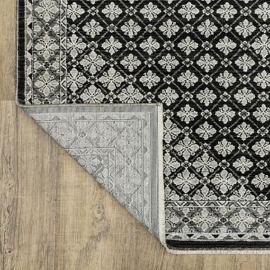 StyleHaven Chadwick Traditional Diamond Medallions Area Rug