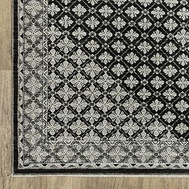 StyleHaven Chadwick Traditional Diamond Medallions Area Rug