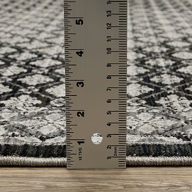 StyleHaven Chadwick Traditional Diamond Medallions Area Rug