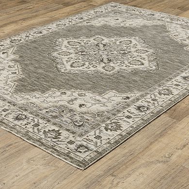 StyleHaven Chadwick Traditional Center Medallion Area Rug