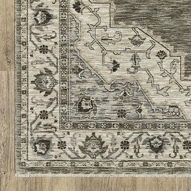 StyleHaven Chadwick Traditional Center Medallion Area Rug