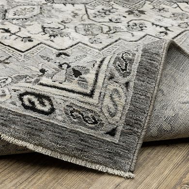 StyleHaven Chadwick Traditional Compass Medallion Area Rug
