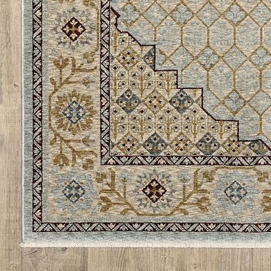 StyleHaven Calista Traditional Mosaic Center Rug