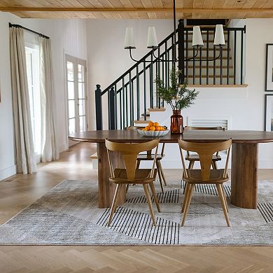 StyleHaven Mid-Century Modern Geometric Rug