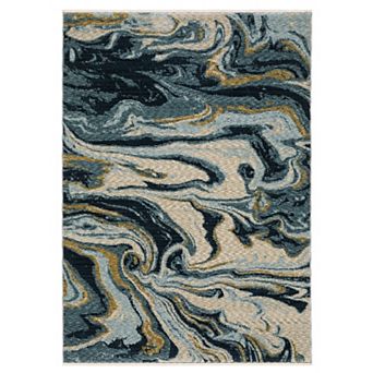 StyleHaven Calista Contemporary Abstract Waves Rug