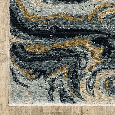 StyleHaven Calista Contemporary Abstract Waves Rug