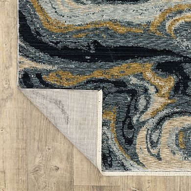 StyleHaven Calista Contemporary Abstract Waves Rug