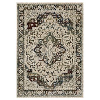 StyleHaven Calista Traditional Center Medallion Rug