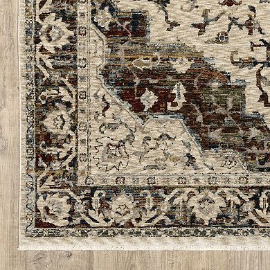 StyleHaven Calista Traditional Center Medallion Rug