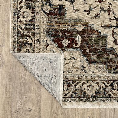 StyleHaven Calista Traditional Center Medallion Rug